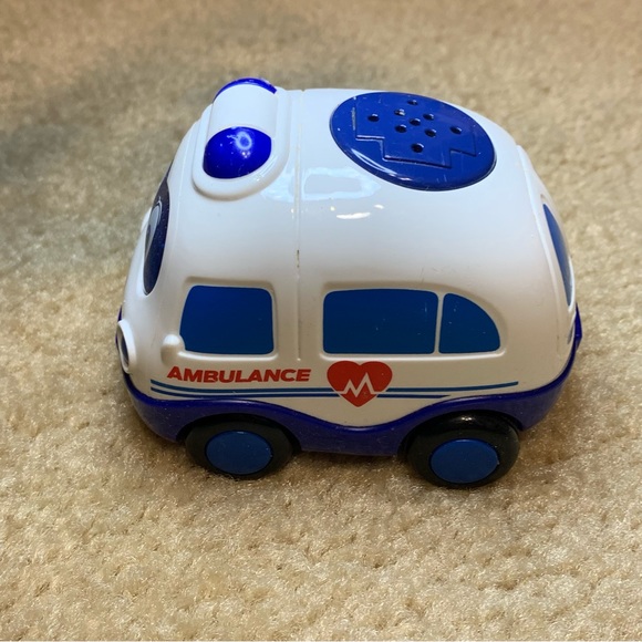 Toddle Nkok Jr Push and Go Ambulance and Fire Truck - Picture 4 of 9